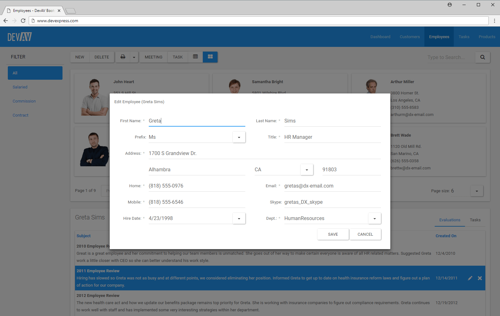 ASP.NET Bootstrap Desktop Navigation Controls