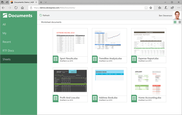 ASP.NET Web Forms Desktop Application