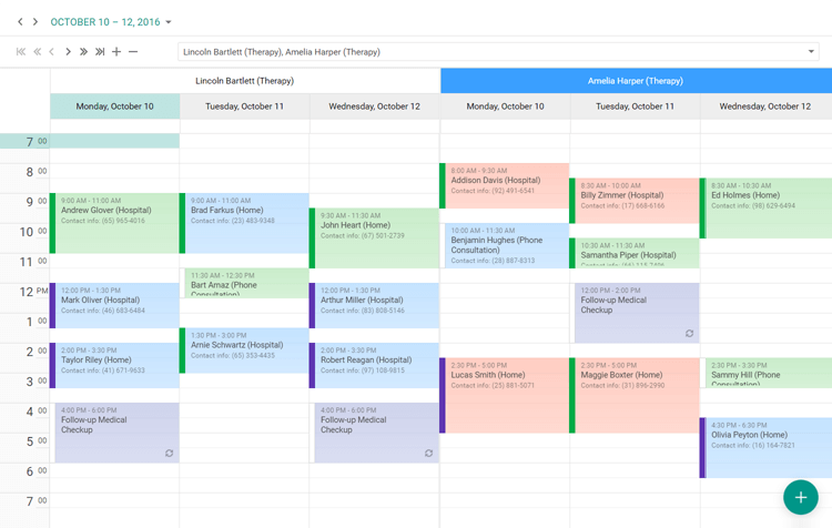 Day, Week, Month Calendar Views - ASP.NET Scheduler Control | DevExpress