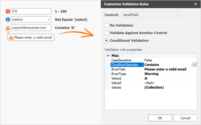 Data Validation & Error Indication