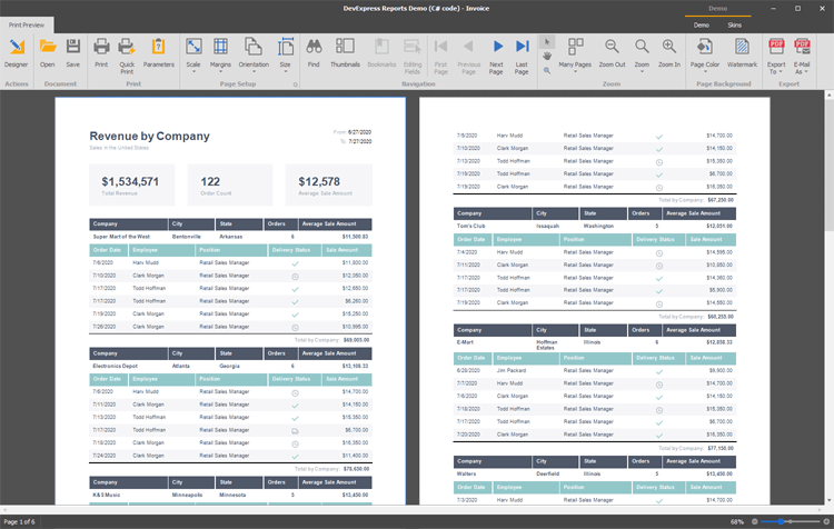 devexpress winforms