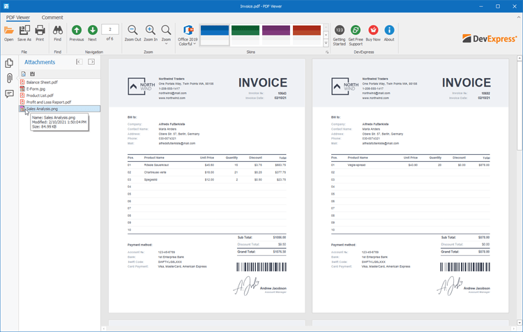 pdf viewer devexpress