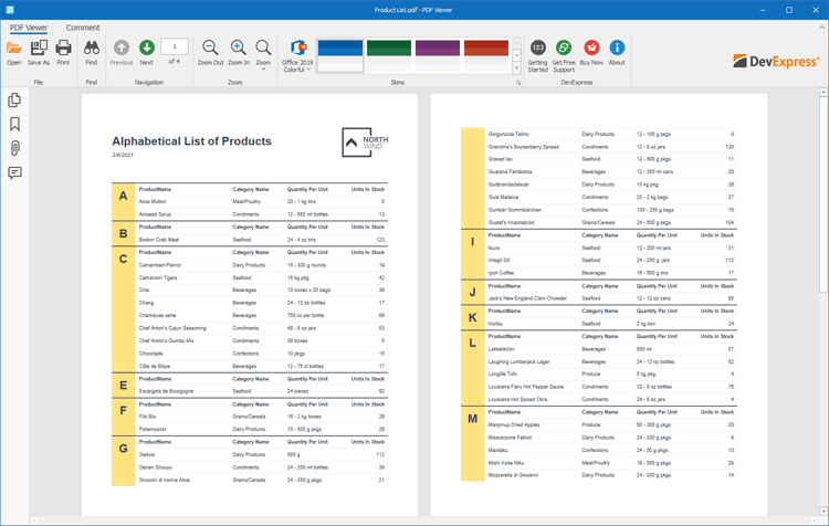 WinForms PDF Viewer | DevExpress