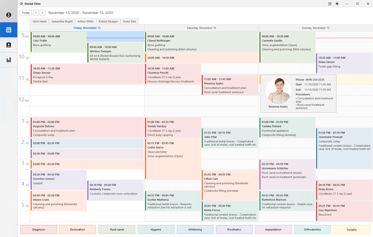Calendar Views - Scheduler Control for WinForms | DevExpress