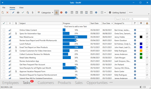 Office 2019 for Tablet - WPF Ribbon and Toolbars | DevExpress