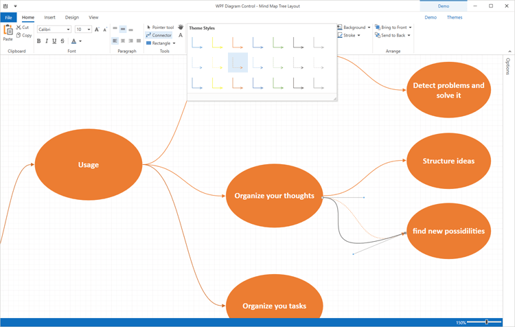 Shape Connectors - WPF Diagram Control | DevExpress