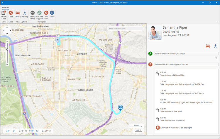 GIS Data Providers - WPF Map Control | DevExpress