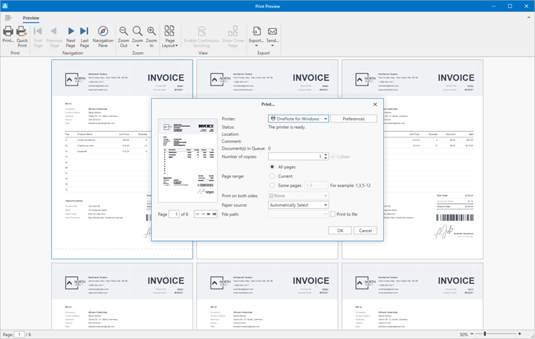 Preview, Print, Export to PDF - WPF Rich Text Editor | DevExpress