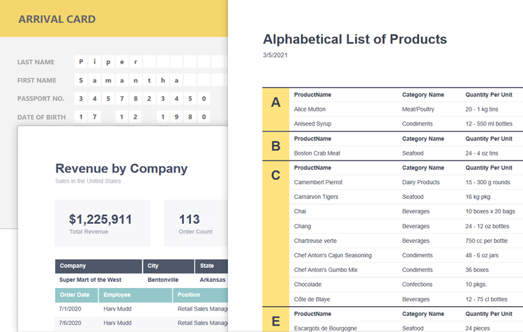 PDF Document API | DevExpress