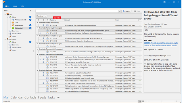 Outlook Style Grouping