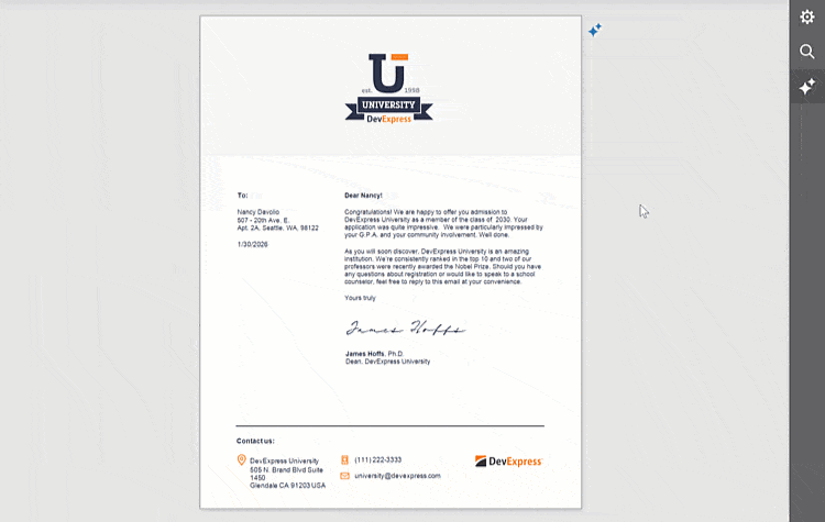 AI-powered Extensions - DevExpress ExpressReports
