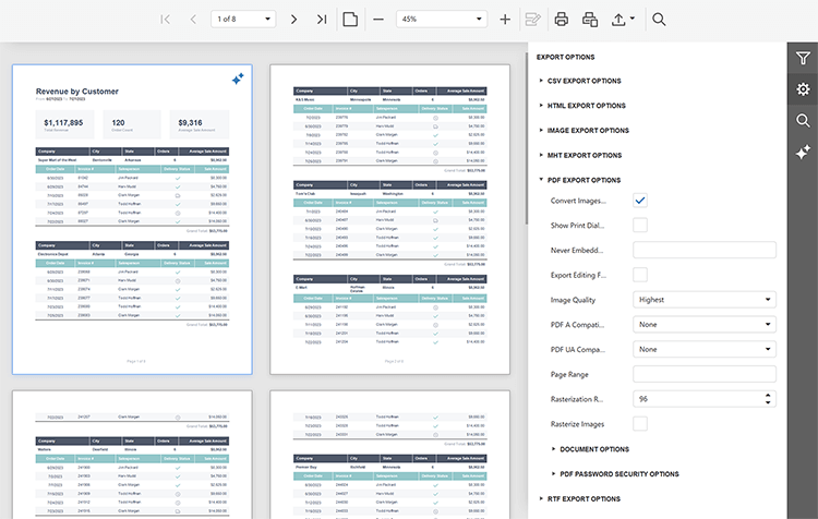 Enterprise Reporting for VCL - DevExpress