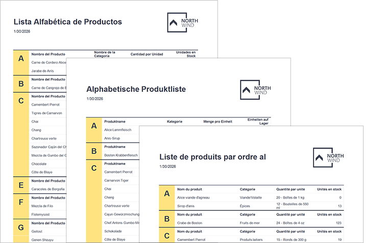 Localization and Globalization - DevExpress ExpressReports