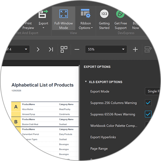 The Bezier - Art House Palette | DevExpress