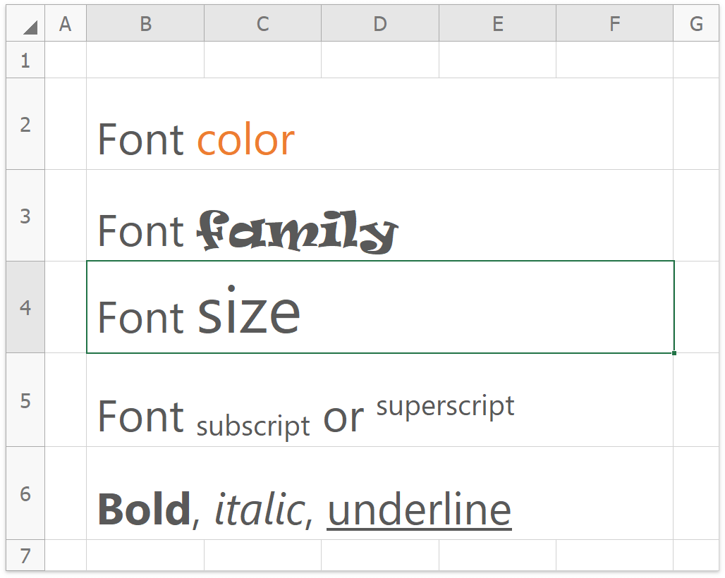 Rich Text Display - WinForms Spreadsheet, DevExpress