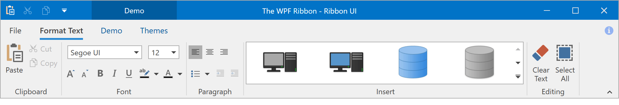 Office 2019 Style - WPF Ribbon, DevExpress