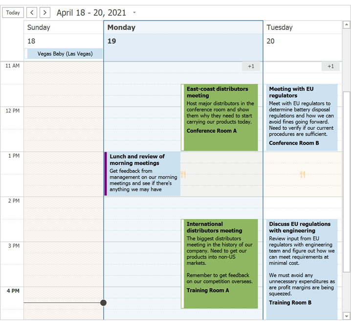 Scheduler and Calendar for WinForms | DevExpress