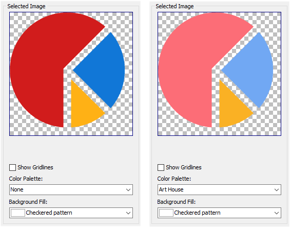 VCL Image List Editor - Color Palette-Based Preview | DevExpress