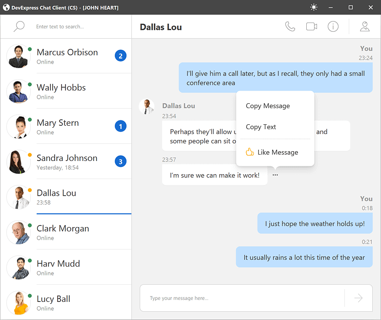 Free chat one to one in Dallas