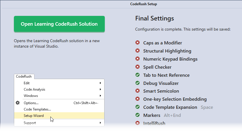 The Learning CodeRush Solution - CodeRush | DevExpress