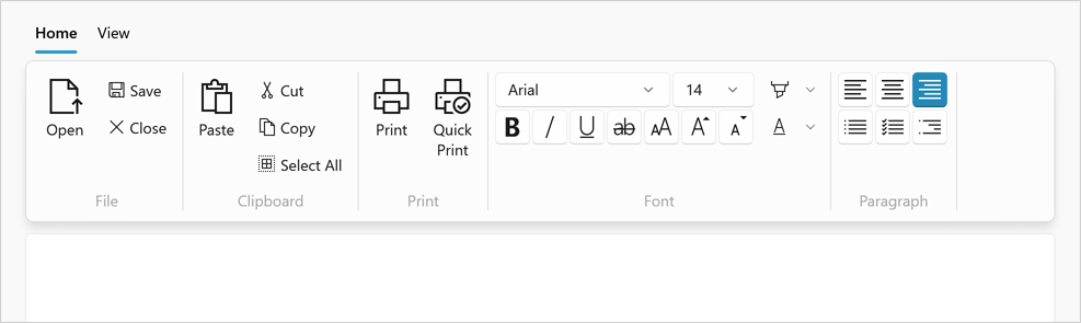 WinUI Ribbon Control | DevExpress