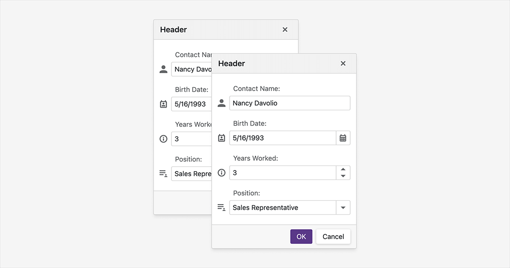 Blazor Windows, DevExpress