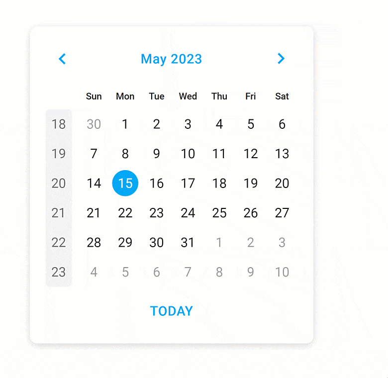 Improved Calendar Adaptivity - DevExtreme, DevExpress