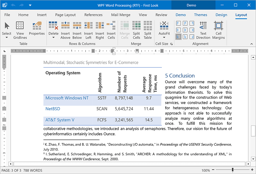 Rotated Text in Tables - WPF Rich Text Editor, DevExpress