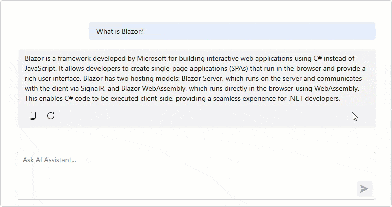 Resizable Chat Prompt