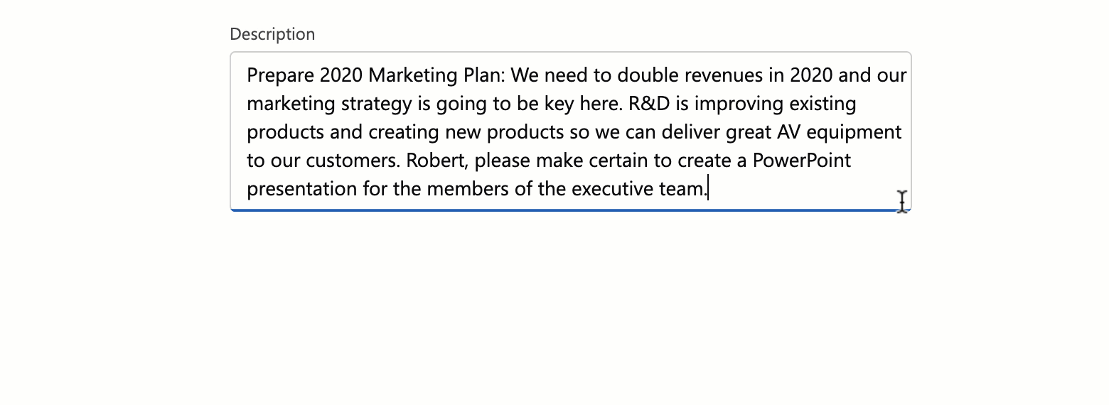 Memo — Auto Resize Mode