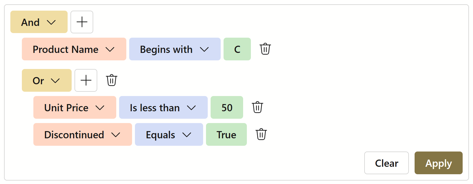 XAF ASP.NET Core Blazor Criteria Property Editor, DevExpress