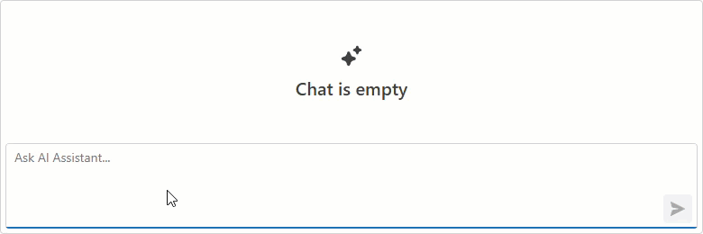 Blazor AI Chat New Message Flow