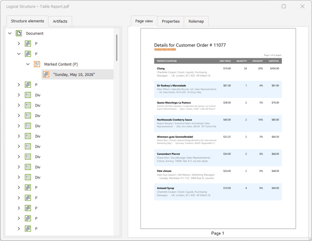 XRPageInfo Exported as Paragraph, DevExpress Reports