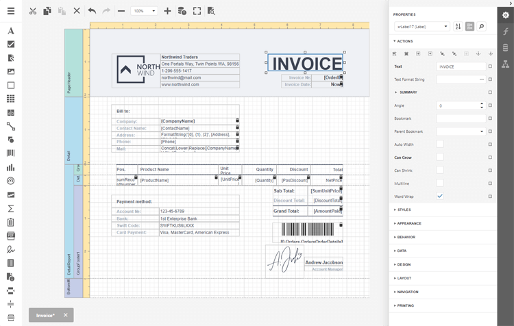 DevExpress Reporting Tools