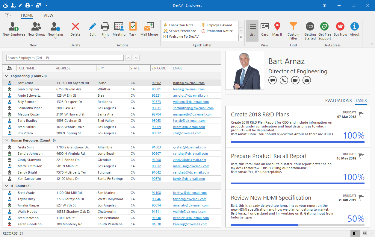 Office UI - WinForms Ribbon Control, DevExpress
