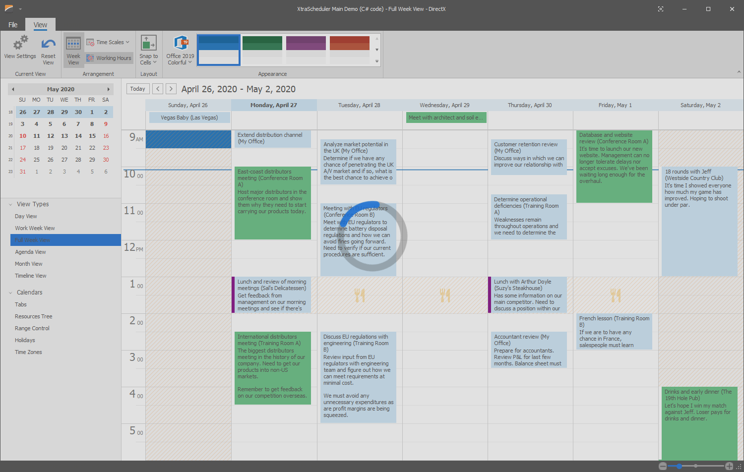 Overlay Form for WinForms, DevExpress