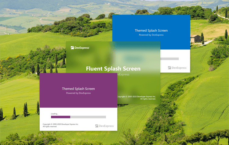 Splash Screen for WPF | DevExpress